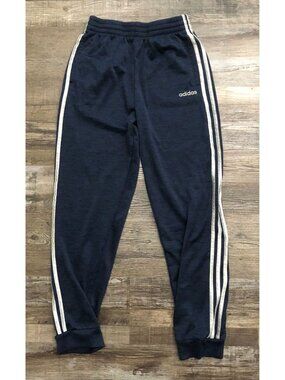 Adidas Youth XL Blue Athletic Sweat Pants Jogger Joggers